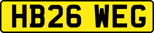 HB26WEG