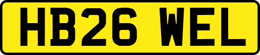 HB26WEL