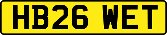 HB26WET