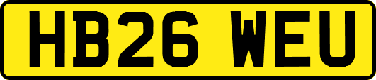 HB26WEU