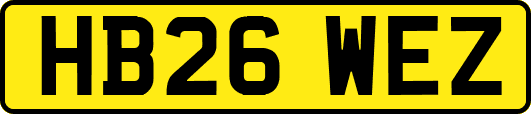 HB26WEZ