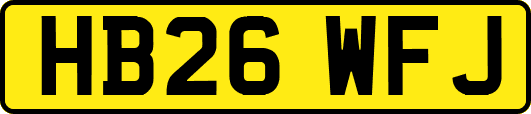 HB26WFJ