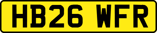 HB26WFR