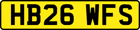 HB26WFS