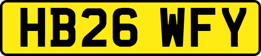 HB26WFY