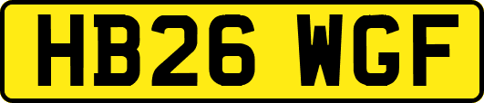 HB26WGF