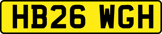 HB26WGH