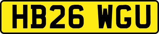 HB26WGU