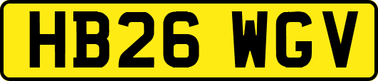 HB26WGV