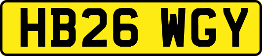 HB26WGY