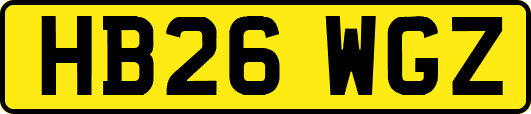 HB26WGZ