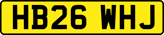HB26WHJ
