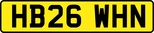 HB26WHN