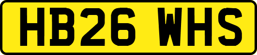 HB26WHS