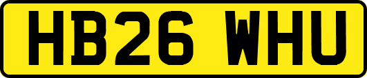 HB26WHU