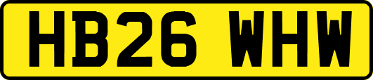 HB26WHW