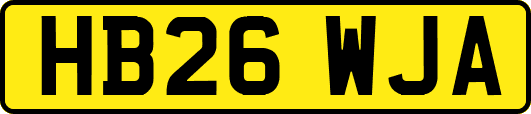 HB26WJA