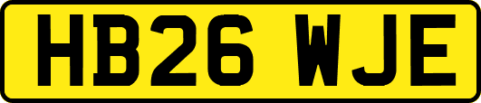 HB26WJE