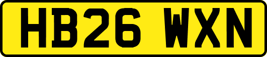 HB26WXN