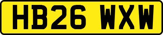 HB26WXW