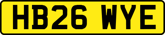 HB26WYE