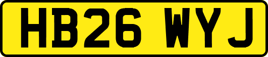 HB26WYJ