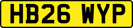 HB26WYP