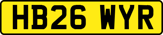 HB26WYR