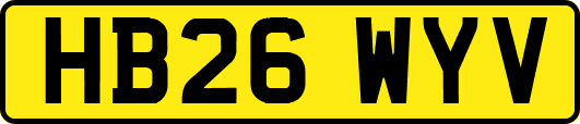 HB26WYV