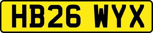 HB26WYX