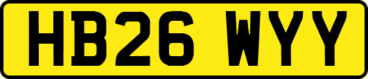HB26WYY