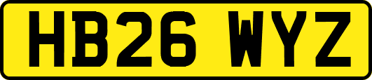 HB26WYZ