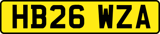 HB26WZA