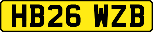 HB26WZB