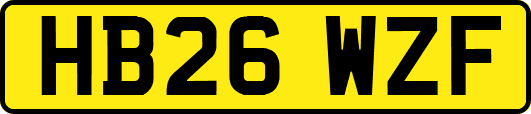 HB26WZF