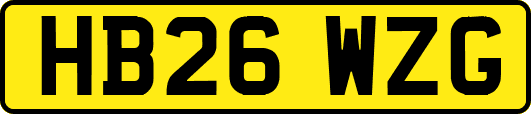 HB26WZG