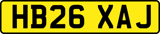 HB26XAJ