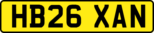 HB26XAN