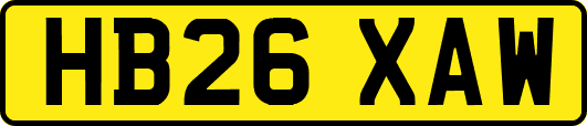 HB26XAW