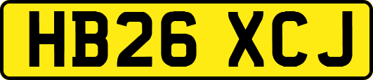HB26XCJ