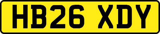 HB26XDY