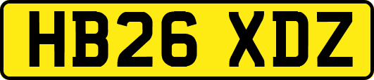 HB26XDZ