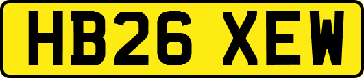 HB26XEW