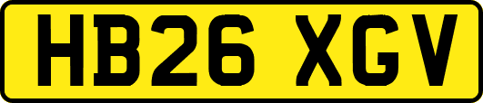 HB26XGV