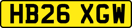 HB26XGW