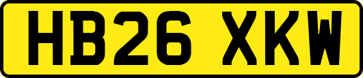 HB26XKW
