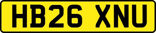 HB26XNU