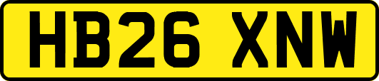 HB26XNW