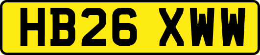 HB26XWW