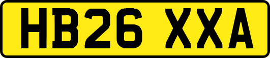 HB26XXA